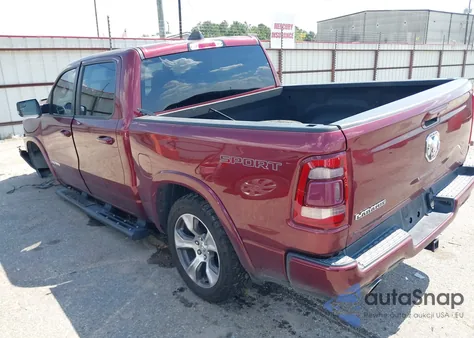 2020 Ram 1500 Laramie 4X2 5'7 Box from USA, damaged, VIN 1C6RREJT3LN299212